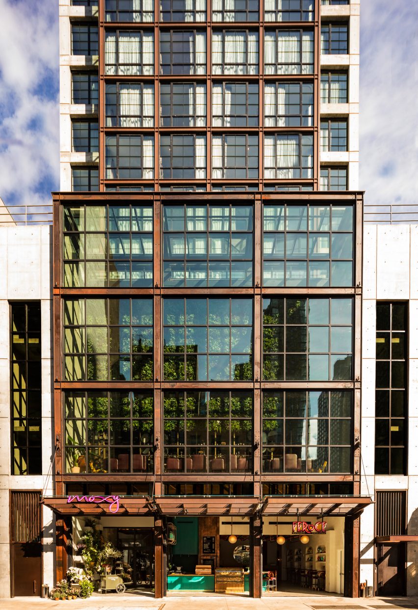 Moxy Chelsea Hotel by Rockwell Group and Yabu Pushelberg
