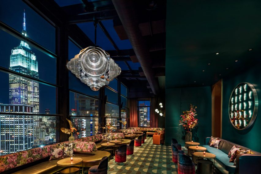 Moxy Chelsea Hotel by Rockwell Group and Yabu Pushelberg