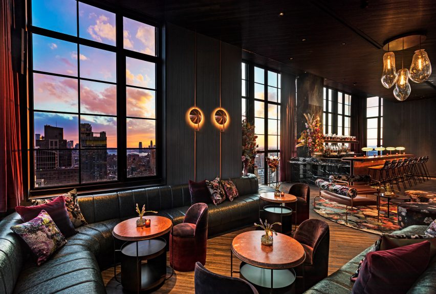 Moxy Chelsea Hotel by Rockwell Group and Yabu Pushelberg