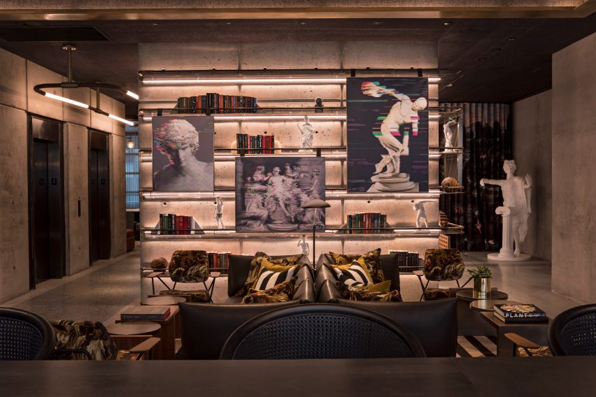 Moxy Chelsea Hotel by Rockwell Group and Yabu Pushelberg