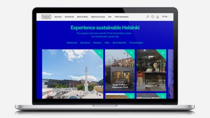 Think Sustainably digital service by the City of Helsinki
