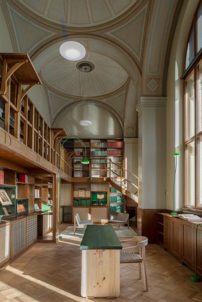 The Old Library at the National Museum Stockholm by Emma Olbers Design
