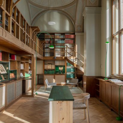 The Old Library at the National Museum Stockholm by Emma Olbers Design