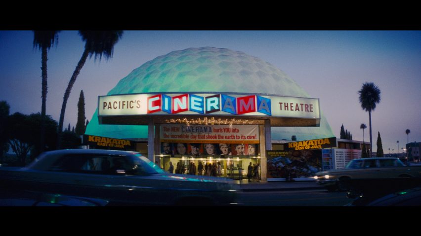 Set design by Quentin Tarantino's Once Upon a Time in Hollywood movie