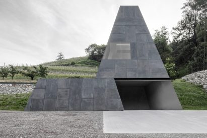 Pacherhof wine cellar by Bergmeisterwolf Architekten