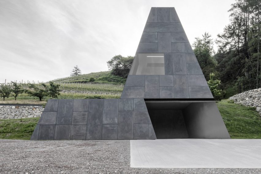 Pacherhof wine cellar by Bergmeisterwolf Architekten
