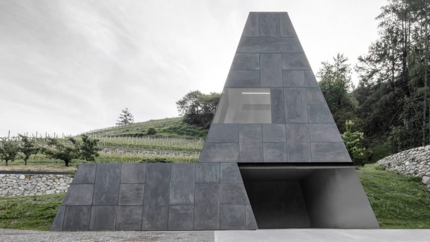 Pacherhof wine cellar by Bergmeisterwolf Architekten