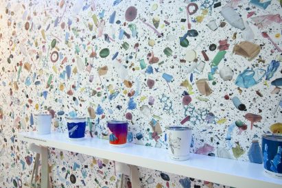 Pass on Plastic pop up store by Shed Design
