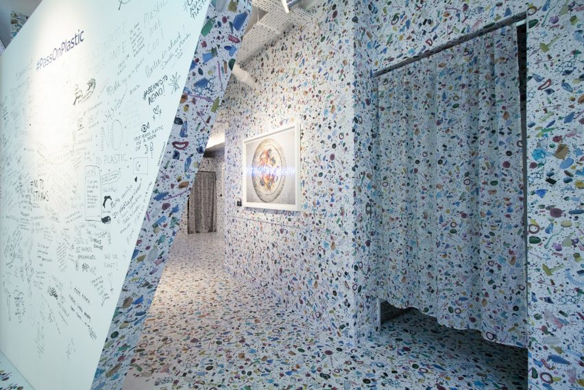 Pass on Plastic pop up store by Shed Design