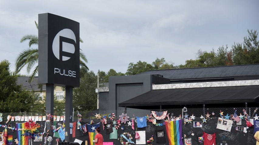 Pulse nightclub Orlando, Florida memorial from 2016 shooting