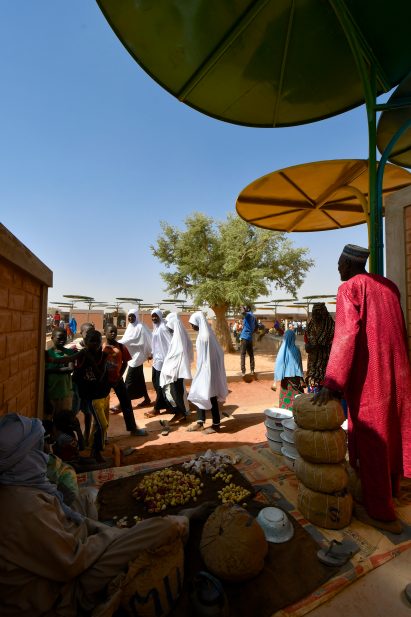 Dandaji market in Niger by Atelier Masomi