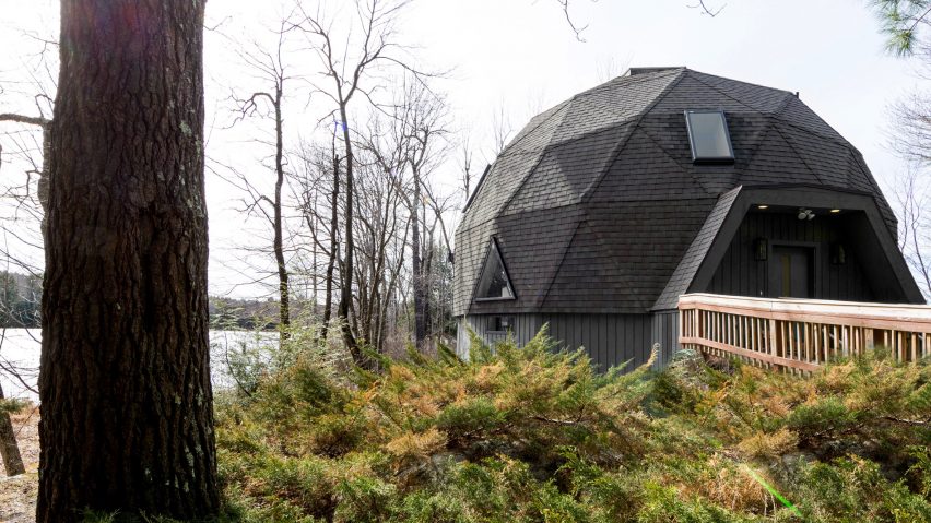 Renovated dome house by Jess Cooney