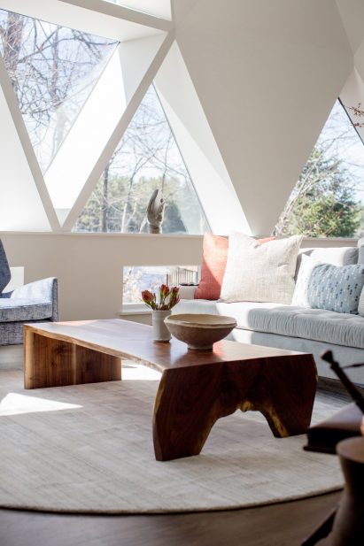 Renovated dome house by Jess Cooney