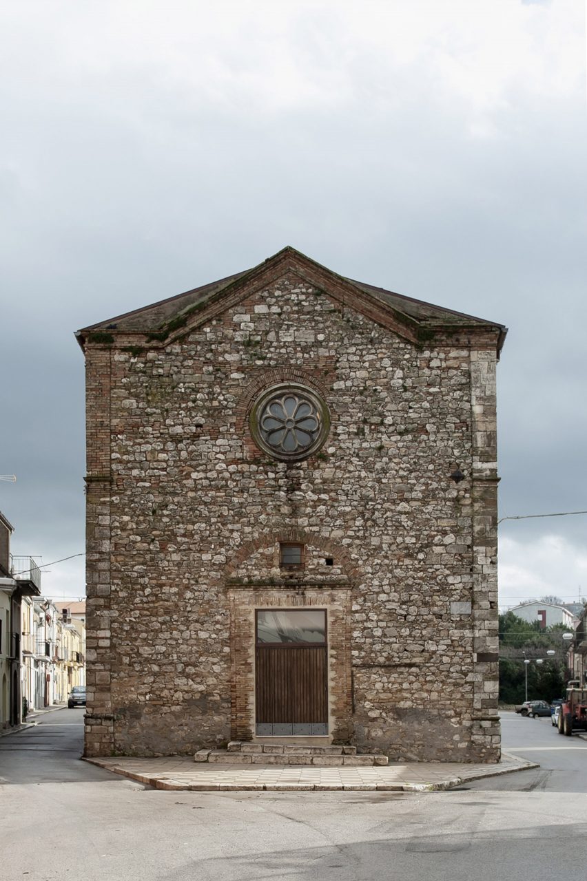 Renovation of Saint Rocco's Church into a theatre by Luigi Valente and Mauro di Bona