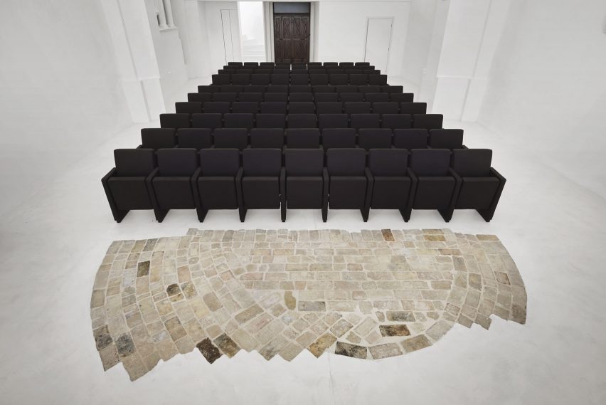Renovation of Saint Rocco's Church into a theatre by Luigi Valente and Mauro di Bona