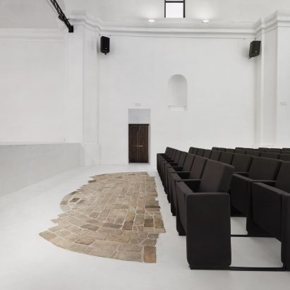 Renovation of Saint Rocco's Church into a theatre by Luigi Valente and Mauro di Bona