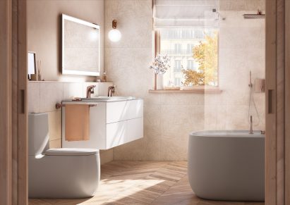 Roca launches bathroom collection made from Surfex