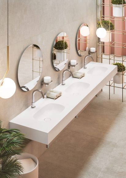 Roca launches bathroom collection made from Surfex