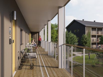 SilviaBo housing by BoKlok