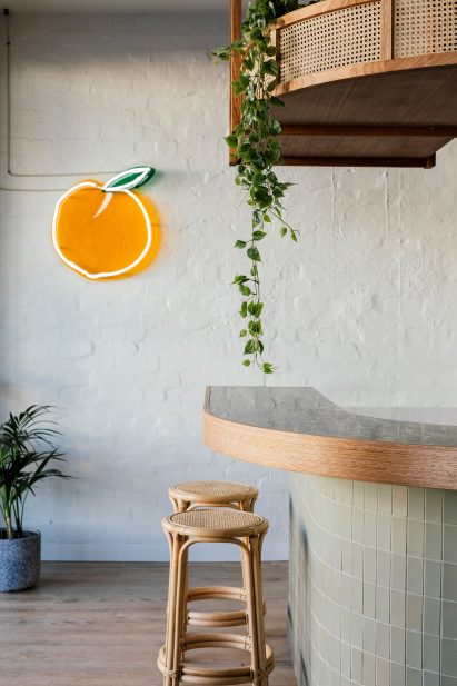 Sisterhood restaurant in Tasmania, designed by Biasol