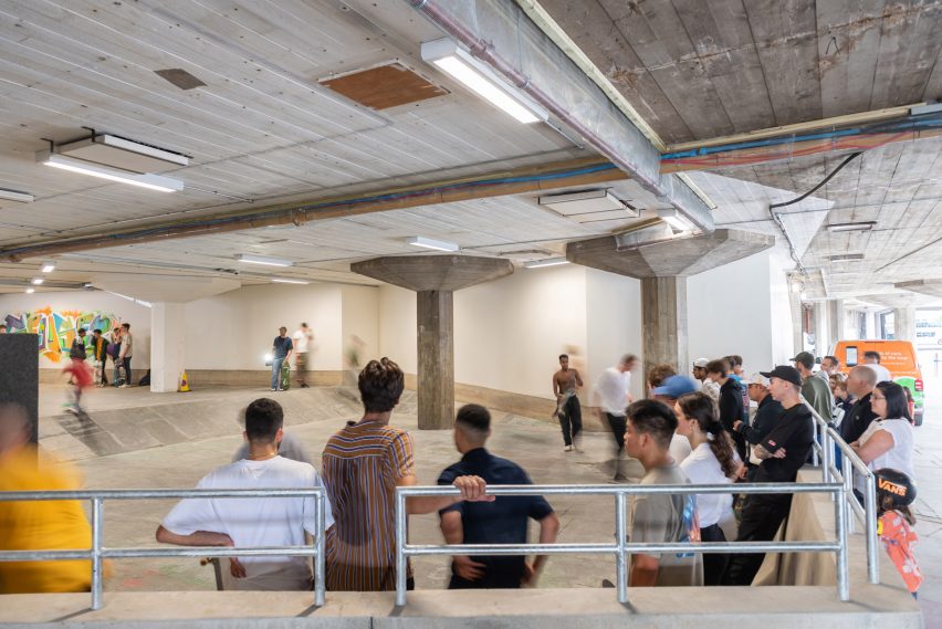 Southbank Undercroft Skate Space by Feilden Clegg Bradley Studios