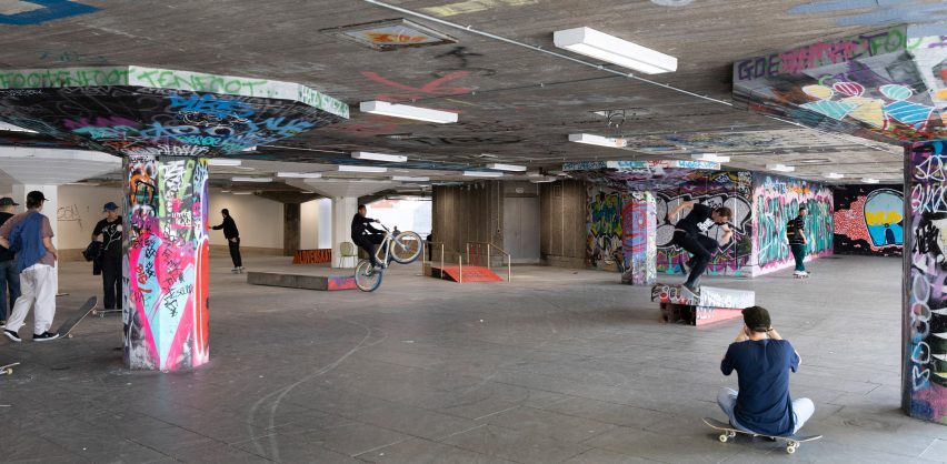 Southbank Undercroft Skate Space by Feilden Clegg Bradley Studios