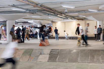 Southbank Undercroft Skate Space by Feilden Clegg Bradley Studios