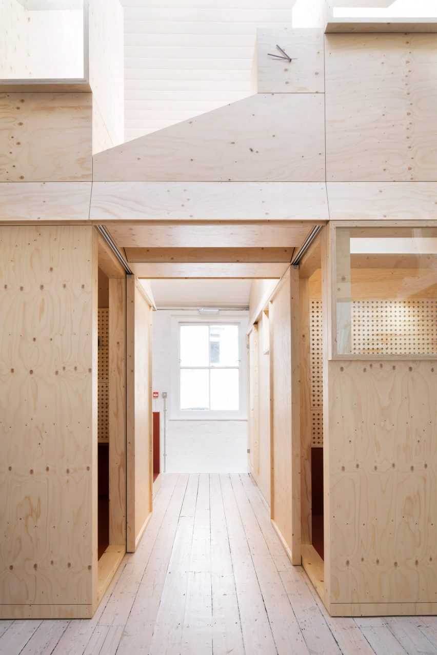 Studio Represent wood office by Alder Brisco
