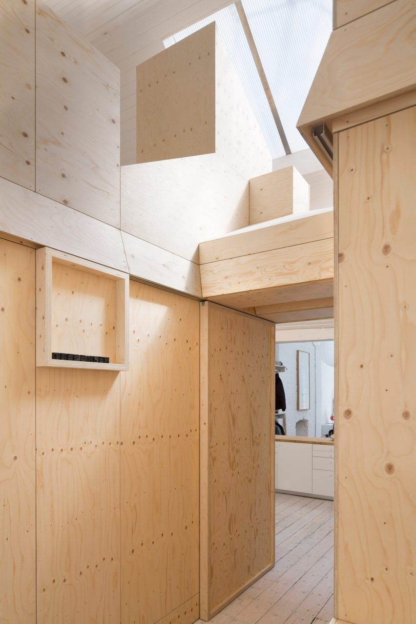 Studio Represent wood office by Alder Brisco