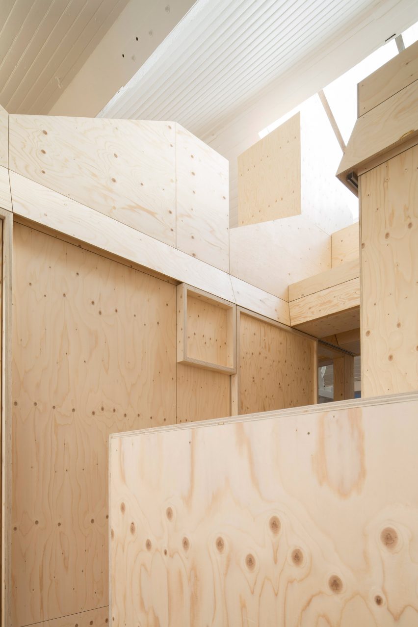 Studio Represent wood office by Alder Brisco