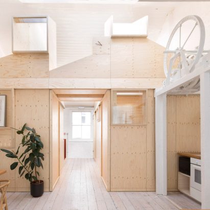 Studio Represent wood office by Alder Brisco