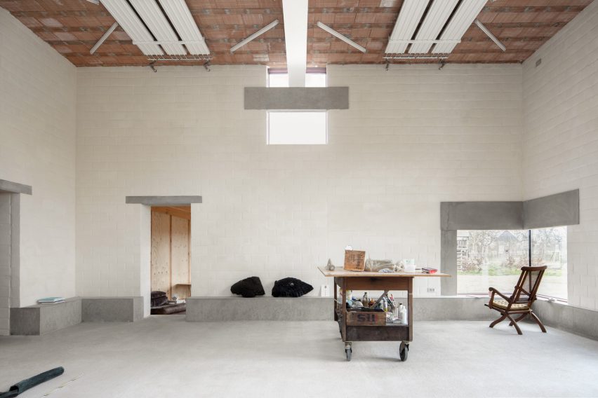 Stief Desmet studio by Graux & Baeyens Architecten