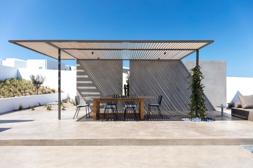Summer Villa in Santorini, Greece by Kapsimalis Architects