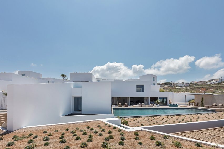 Summer Villa in Santorini, Greece by Kapsimalis Architects