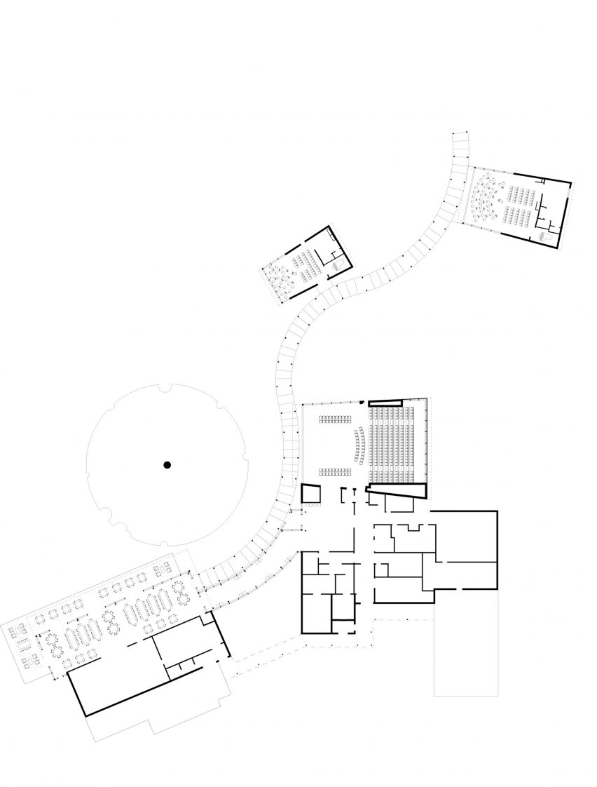Linde Center for Music and Learning by William Rawn Associates Architects, Inc. Plan