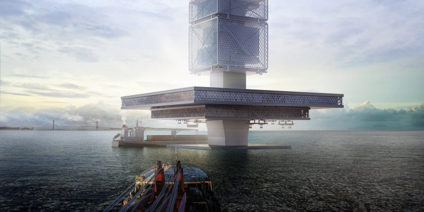 Filtration skyscraper by Honglin Li