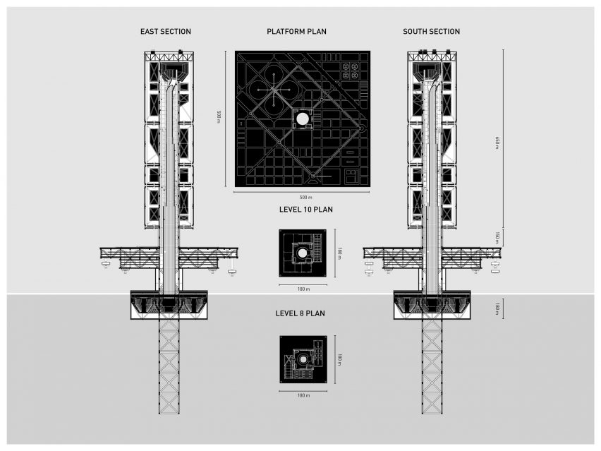 Filtration skyscraper by Honglin Li