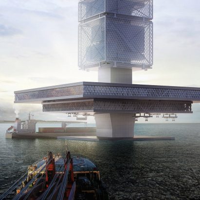 Filtration skyscraper by Honglin Li