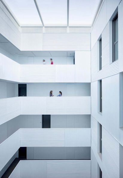 The New Brick Tectonic, Malaga, Spain, by Muñoz Miranda Architects
