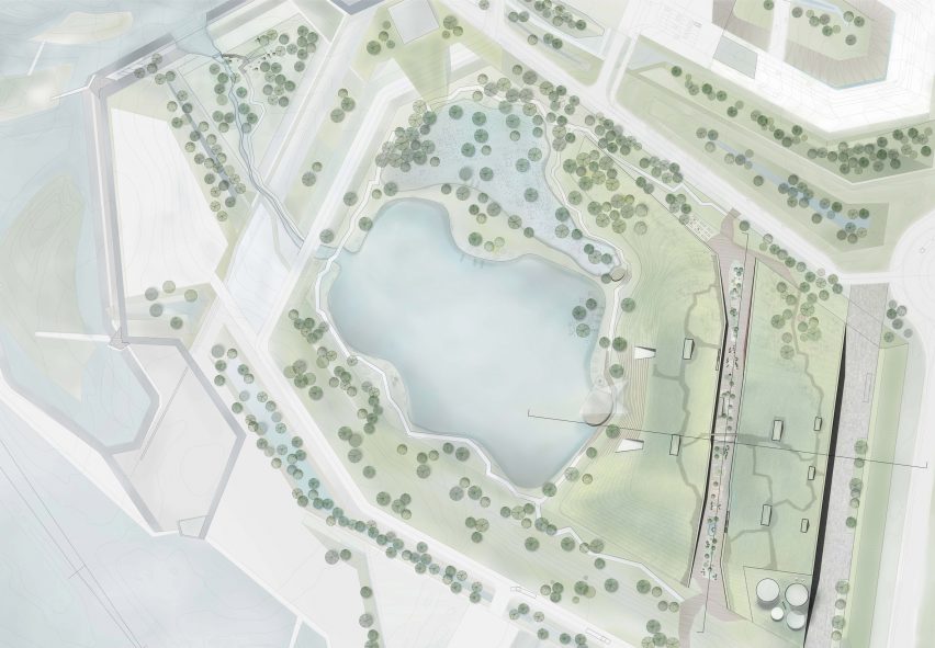 Solrødgård Climate and Environment Park in Denmark by Henning Larsen