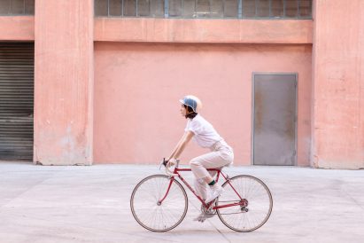 Thousand x Poketo bike helmets collection
