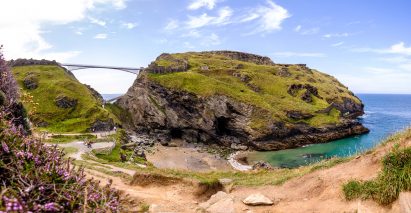 Tintagel Castle Bridge by William Matthews Associates