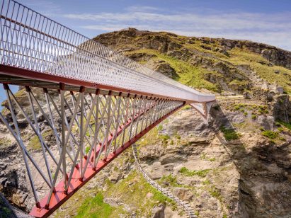 Tintagel Castle Bridge by William Matthews Associates
