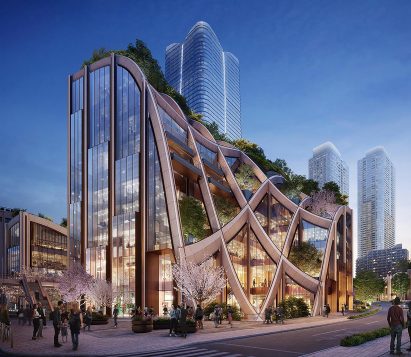 Toranomon-Azabudai project by Heatherwick Studio