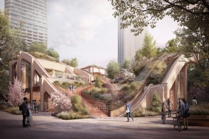 Toranomon-Azabudai project by Heatherwick Studio
