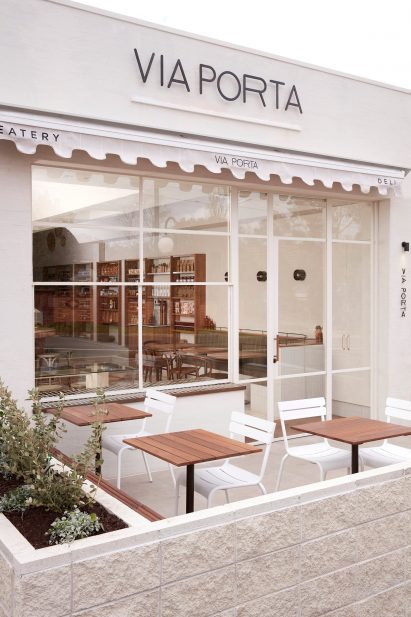 Via Porta cafe in Melbourne by Studio Esteta