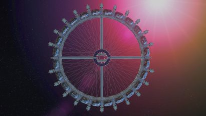 Space hotel: Von Braun Space Station by the Gateway Foundation