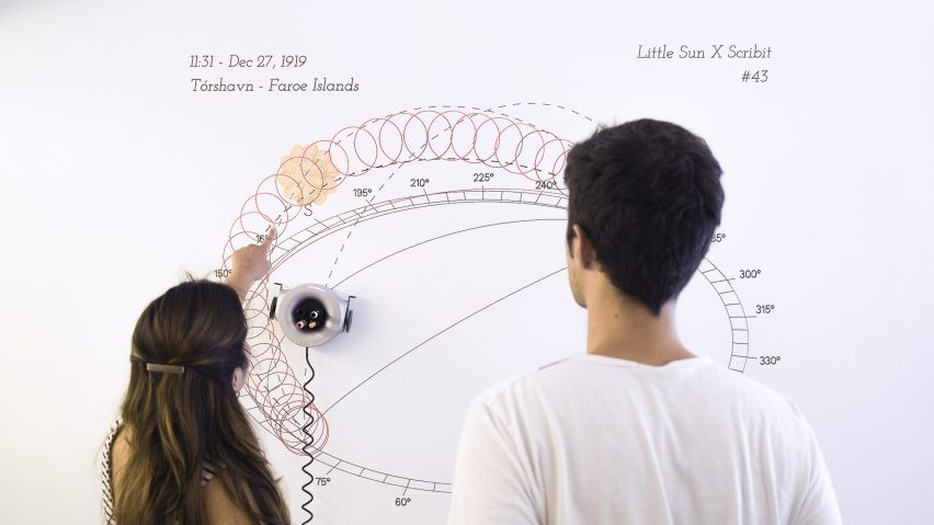 Write and Erase by Olafur Eliasson and Carlo Ratti Little Sun Scribit