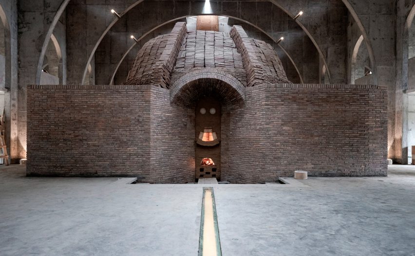 BingDing Wood Kiln Factory by AZL Architects