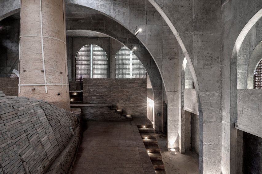 BingDing Wood Kiln Factory by AZL Architects